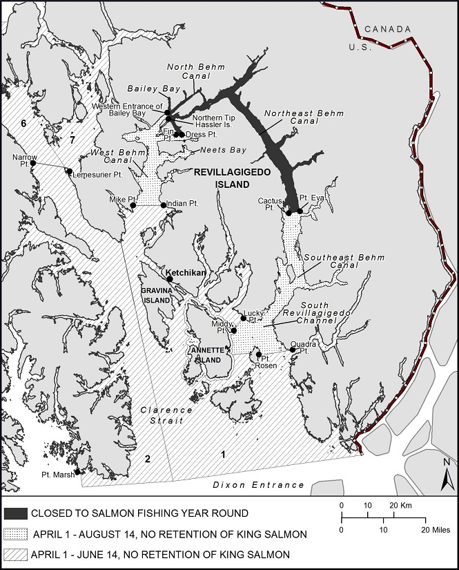 Sport Fishing For King Salmon Restricted In The Ketchikan Area